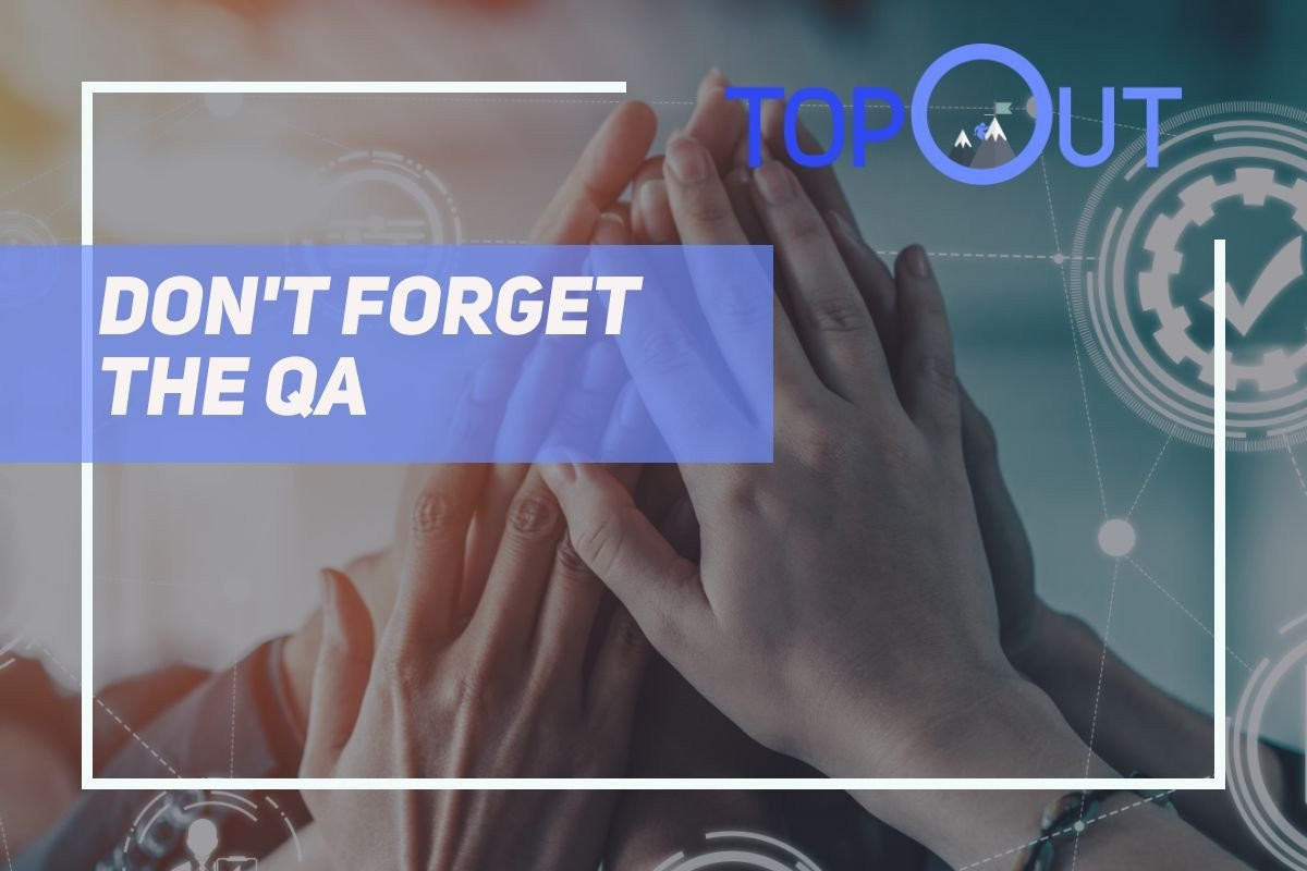 Don’t Forget the QA cover