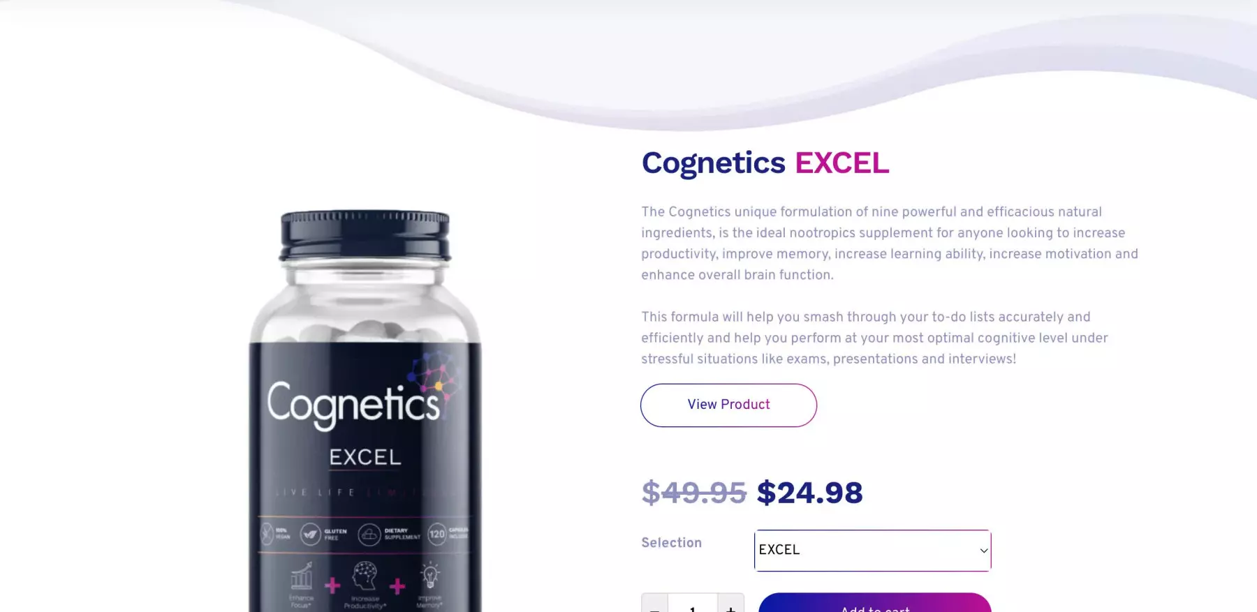 Cognetics Group website, screen 1